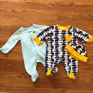 Boys newborn sleepers